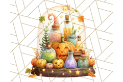 Hocus Pocus Potion Lab Clipart PNG Halloween Clip Art Product Image 3
