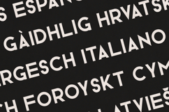 Marvin Display Font | Modern Geometric Sans Serif Typeface Product Image 3