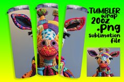 Whimsical Critter Tumbler Wrap Product Image 1