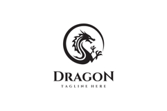 Dragon Logo Design Vector Illustration Product Image 3