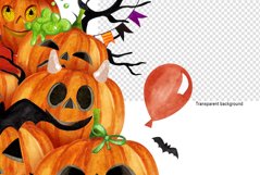pumpkin for halloween, Autumn sublimation design Product Image 3