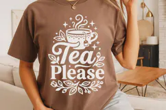 Tea Please Svg, Tea Lover Svg, Tea Time Svg, Tea Cup Svg. Product Image 4