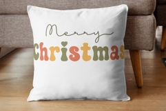 Groovy Mistletoe Font Duo | Retro Display Script Font Product Image 3