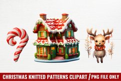 Christmas Knitted Patterns Sublimation Product Image 1