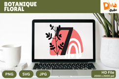 Botanique Floral Monogram Product Image 1