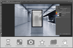 Digital Kiosk Subway Platform Product Image 2