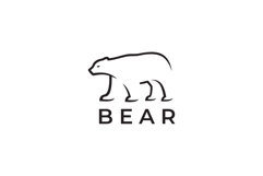 Bear Logo Design Vector Illustration Product Image 3