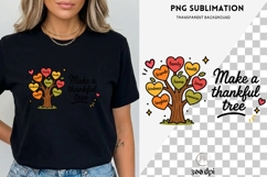 Thankful Tree Fall PNG | Gratitude Tree Clipart, Autumn Product Image 3