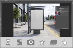 Billboard Bus Stop Product Image 2