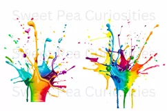 Paints, Art, Ephemera, PNG, watercolor, Clipart Product Image 3