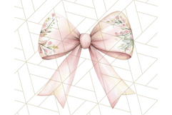 Pastel Pink Fairy Garden Clipart, Enchanted Cottagecore Png Product Image 3