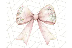 Pastel Pink Fairy Garden Clipart, Enchanted Cottagecore Png Product Image 3