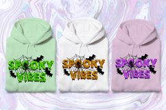 Spooky Vibes PNG, Halloween Sublimation, Funny Halloween Product Image 2