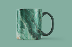 Teal Marble Texture Digital Paper Product Image 3