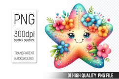 Summer Clipart PNG Bundle, Beach Clipart Design Product Image 4