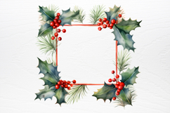 Christmas Frame Border Sublimation PNG Product Image 3