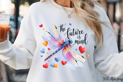 The future is mind PNG, Motivational Sublimation Product Image 3