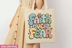 Walk by faith not by sight PNG, Retro Christian Sublima Product Image 3