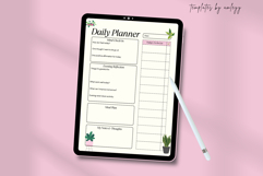 Self Care Daily Planner Template | Editable Canva Design Product Image 3