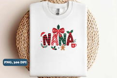 Nana Christmas sublimation PNG Design, PNG Sublimation Product Image 4