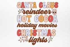 Retro Groovy Christmas SVG Product Image 3