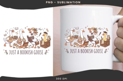 Bookish goose png design for T-shirts Product Image 3