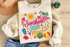 Sunshine state of mind PNG sublimation |Beach & Summer PNG T Product Image 4