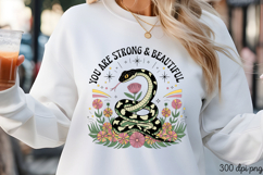 YOU ARE STRONG PNG, Magic and Celestial Sublima Product Image 3