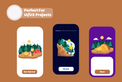 Camping Illustration Pack Product Image 3