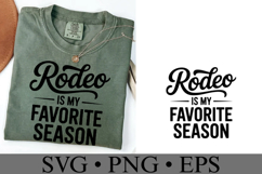 Rodeo is my favorite season Svg | Game Day Svg | Shirt Svg Product Image 3