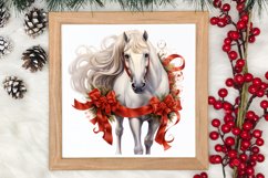 Christmas Horses Clipart, Christmas Horses Clipart Product Image 3