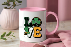 Love Cute Green St. Patrick&#039;s Day Sublimation PNG Product Image 3