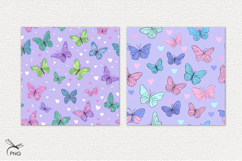 Butterflies digital paper, seamless pattern Product Image 3