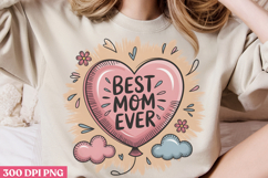 Floral Mama Mom Sublimation PNG Product Image 3