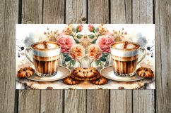 Watercolor Coffee | Mug sublimation design bundle, PNG Product Image 3
