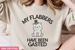 My flabbers PNG, Funny Animal Sublimation PNG Product Image 3