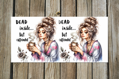 Coffee girl | 4 watercolor Mug sublimation designs PLUS Product Image 3
