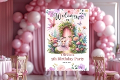 Baby Shower Welcome Sign Template 159 Product Image 3