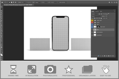 Smartphone With Business Card Product Image 2