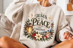4 Christian Anxiety Quote PNG Designs, 4 Christmas Faith and Product Image 3