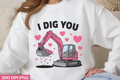 I dig you PNG, Sweet Valentines PNG Product Image 3