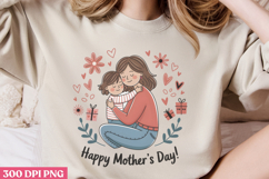 Floral Mama Mom Sublimation PNG Product Image 3
