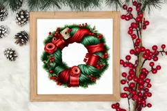 Festive Christmas Sewing Clipart , Christmas PNG Product Image 3