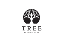 Green Tree Logo Design Vector Illustration Product Image 3