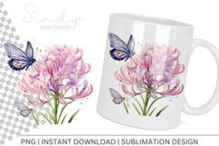 Pastel Watercolor Flowers, Floral clipart, Spring Blossoms Product Image 1