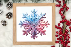 Pink Christmas Fairy Clipart Sublimation, Fairy Christmas Product Image 3