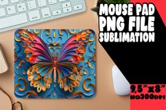 Springtime Butterfly 3D Mouse Pad Product Image 1
