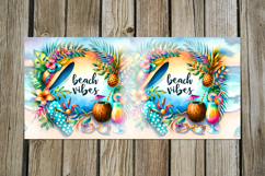 Beach, flowers &amp; summer | Sublimation Mug design PL Product Image 3