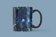 Deep Blue Glitter Digital Paper Product Image 3