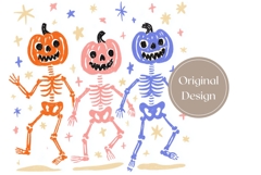 Funny Halloween Skull Tumbler, Halloween Pumpkin Tumbler Product Image 3